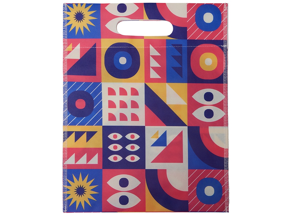 Сумка для выставок из нетканого материала PET с возможностью полноцветной печати