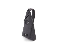 Рюкзак SWISSGEAR на одно плечо, ткань Grey Heather/ полиэстер 600D PU, 25х15х45 см, 7 л, серый