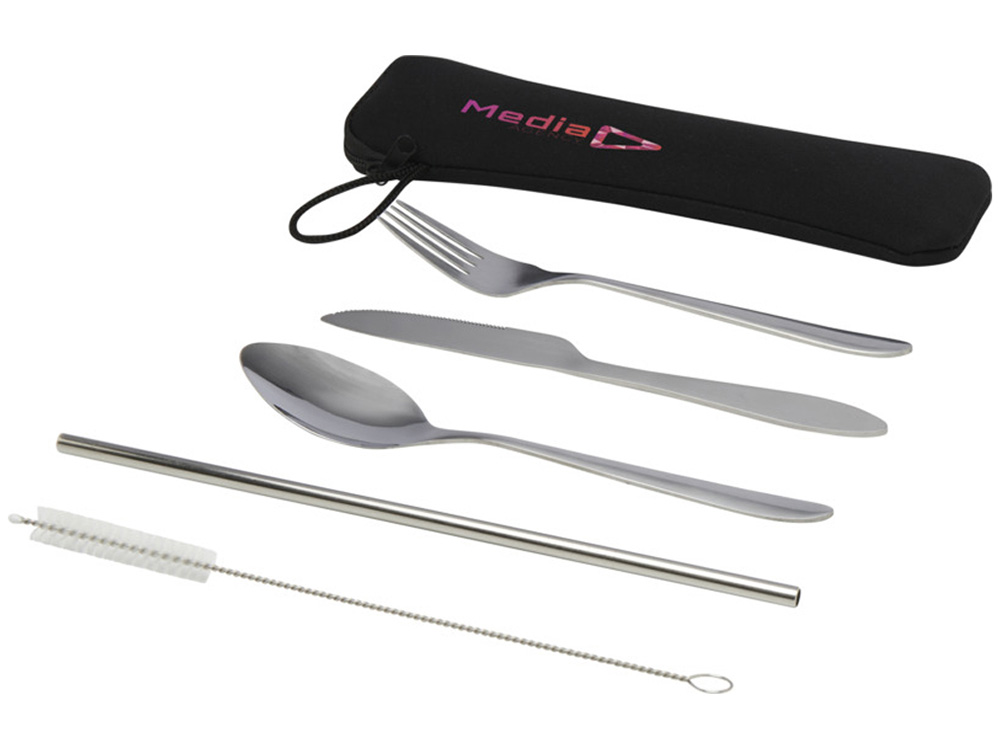 Набор столовых приборов из нержавеющей стали из 5 предметов Sheen - Серебристый