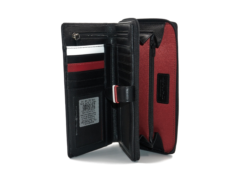 Кошелек унисекс Beverly Hills Polo Club, черный