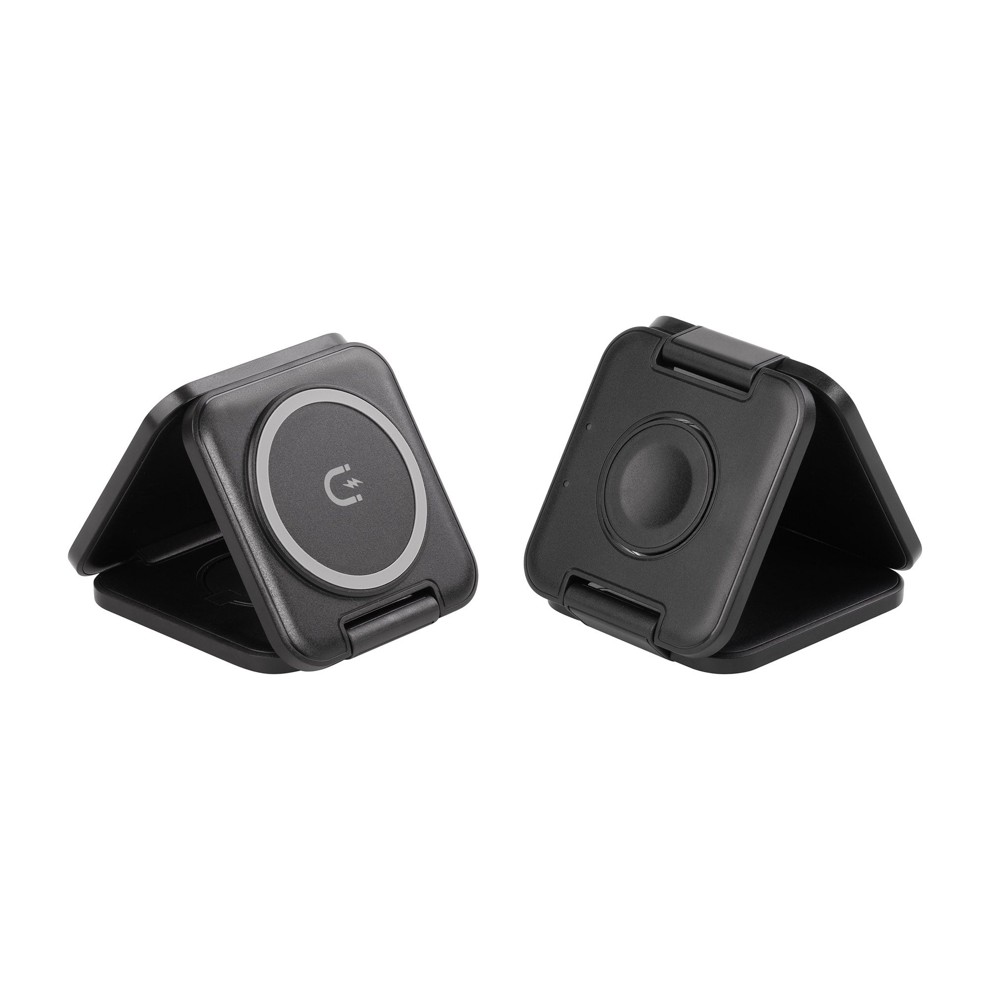 Складная беспроводная (15W) зарядная станция "Flip" с MagSafe