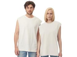 Майка оверсайз Berlin, унисекс, молочный