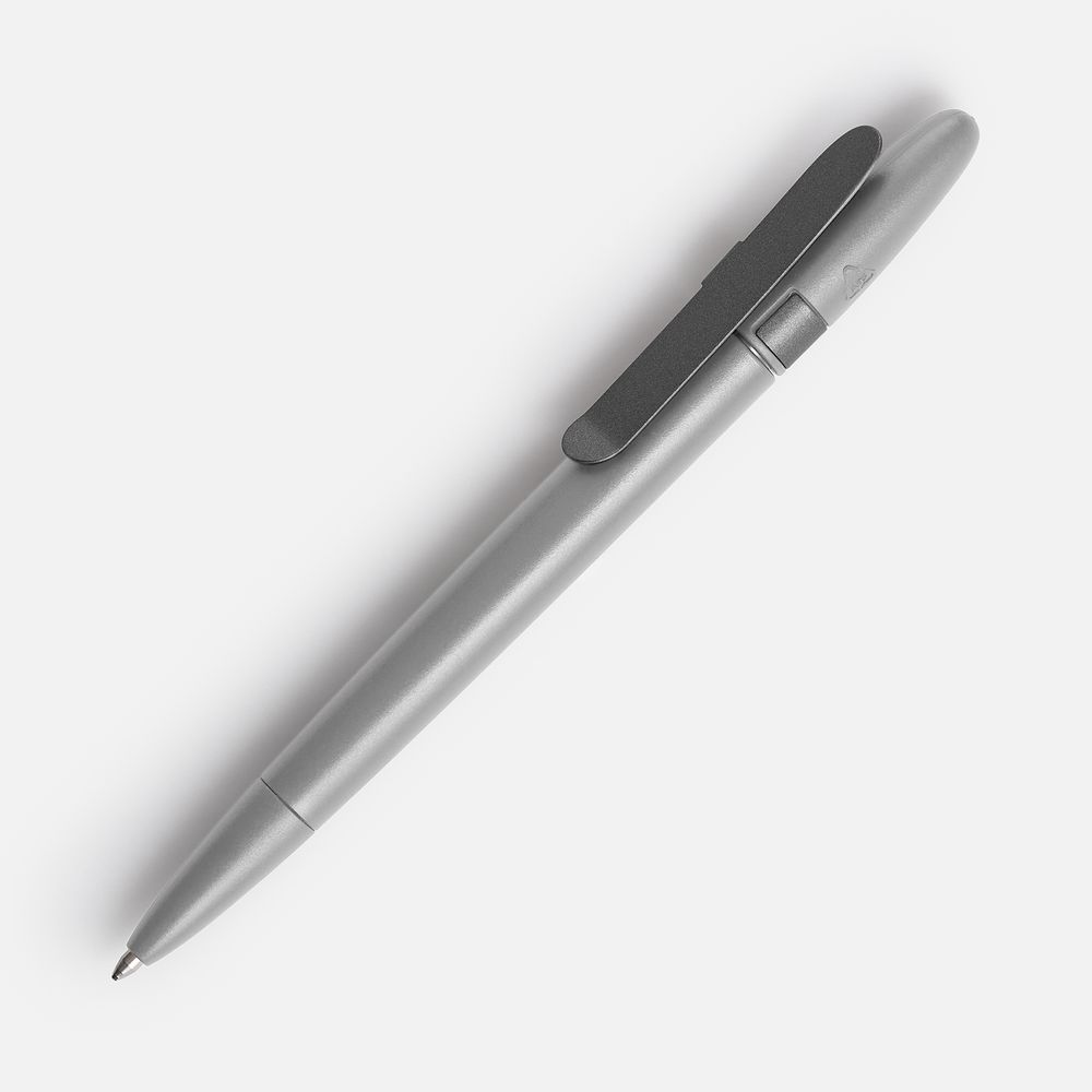 Ручка шариковая Prodir DS5 TSM Metal Clip, серая
