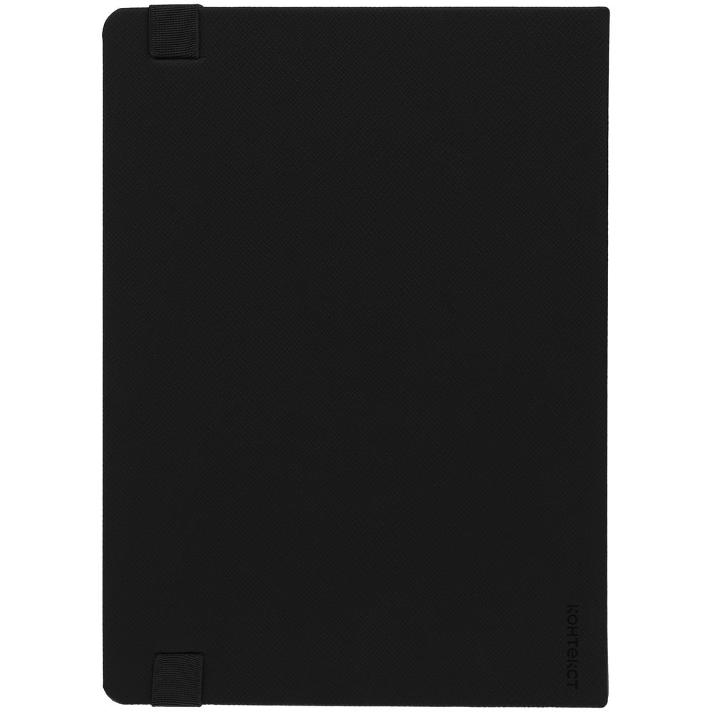 Ежедневник Peel, недатированный, черный Ежедневник Peel, недатированный, черный