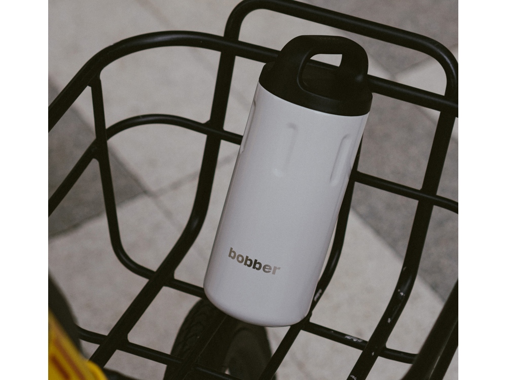 Вакуумный термос с керамическим покрытием бытовой, тм bobber, 770 мл. Артикул Bottle-770 Sand Grey (серый)