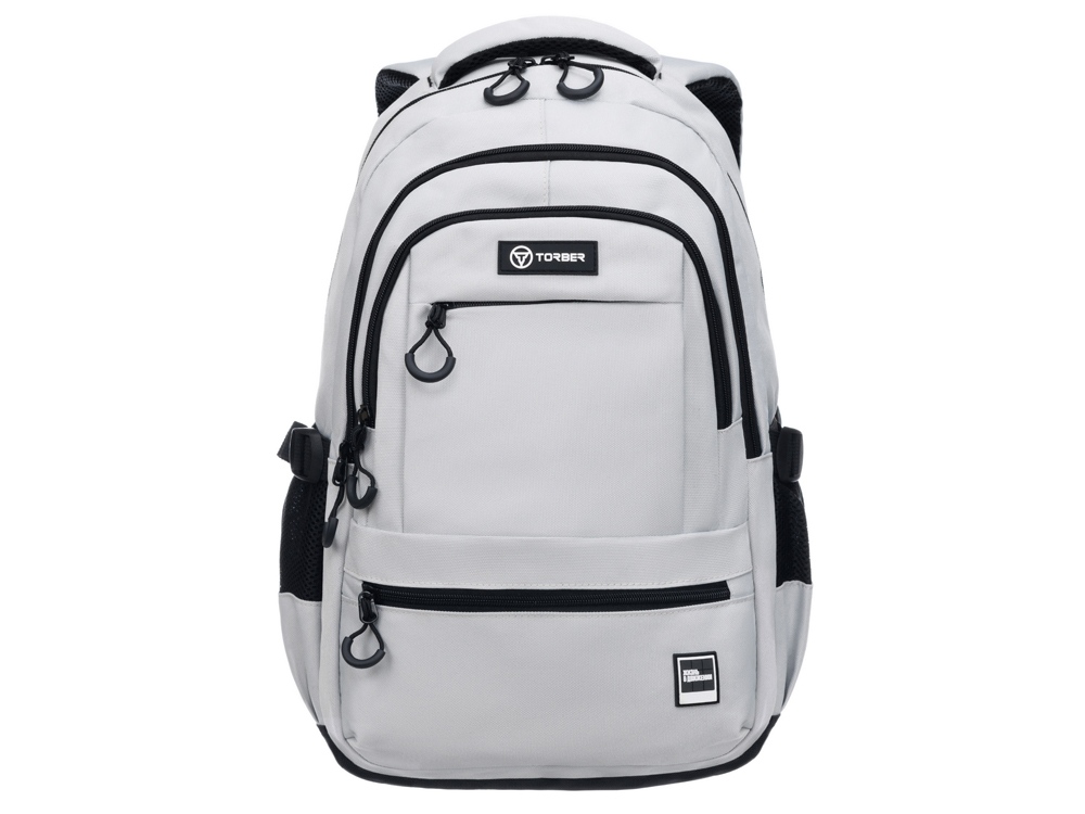 Рюкзак TORBER CLASS X, молочный, 46 х 32 х 13 см + Мешок для сменной обуви в подарок! Рюкзак TORBER CLASS X, молочный, 46 х 32 х 13 см + Мешок для сменной обуви в подарок!