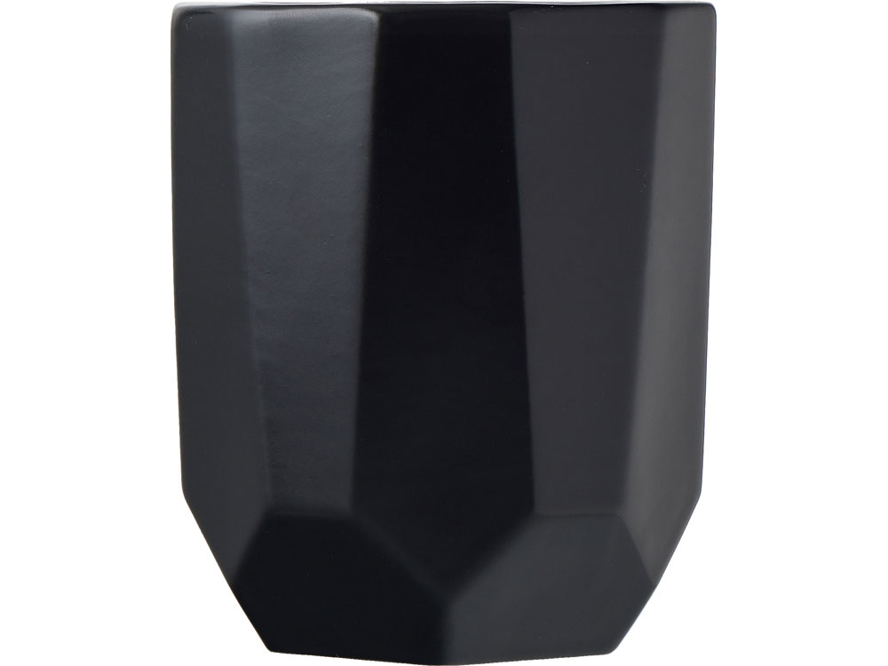 Кружка с гранями Amery, 310мл, черный матовый