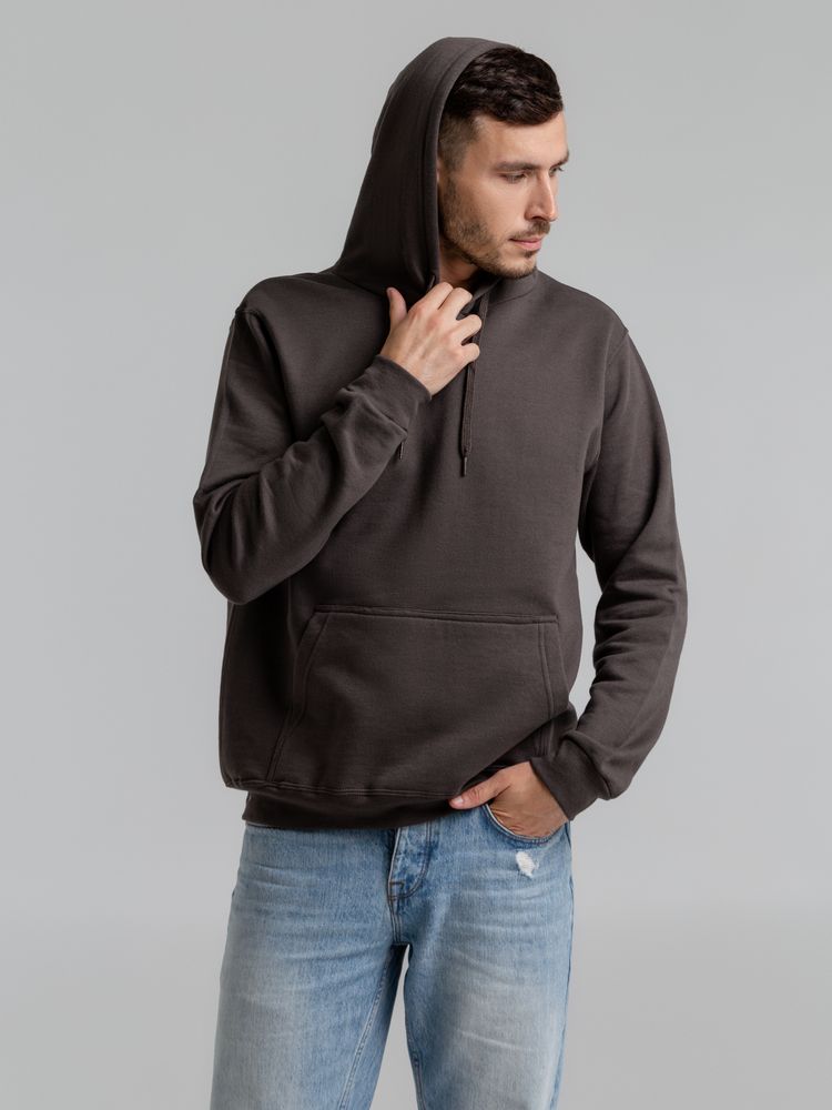 Толстовка с капюшоном Snake II темно-серая Толстовка с капюшоном Snake II темно-серая