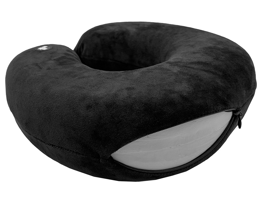 Подушка для путешествий с эффектом памяти Мемо Drowsy Black