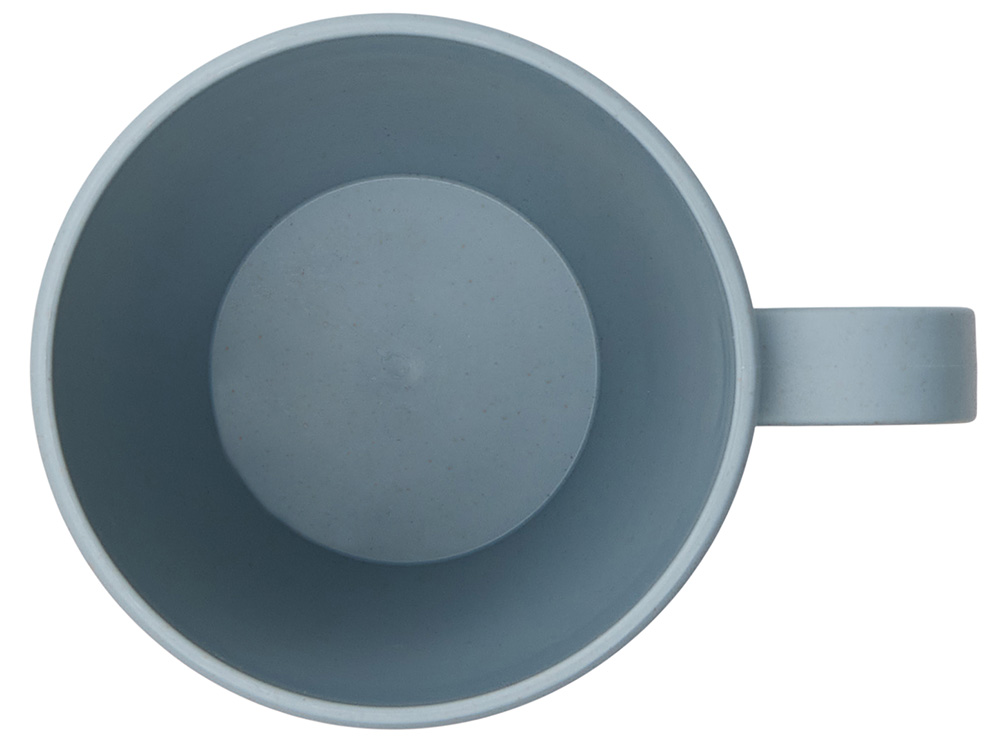 Кружка из пшеничного волокна Morning, 400 мл, серо-голубой 430C Кружка из пшеничного волокна Morning, 400 мл, серо-голубой 430C