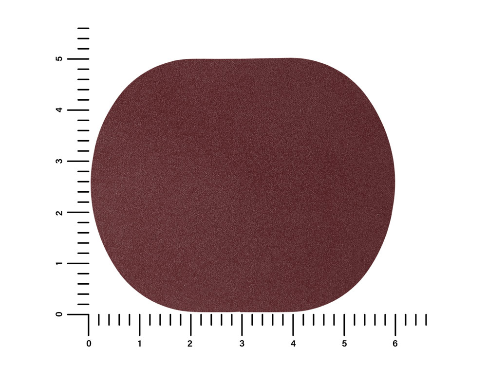 ПАТЧ ОВАЛ nubuk (коричневый ) 6,0 х 5,0 см