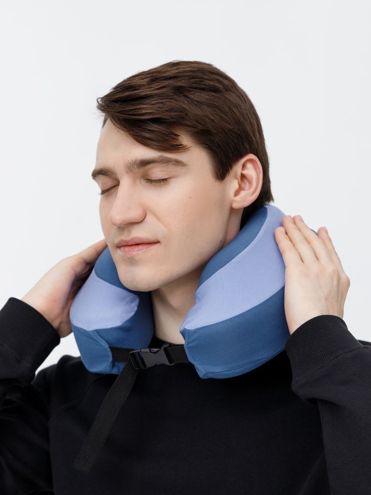 Дорожная подушка Piligrim, голубая Дорожная подушка Piligrim, голубая