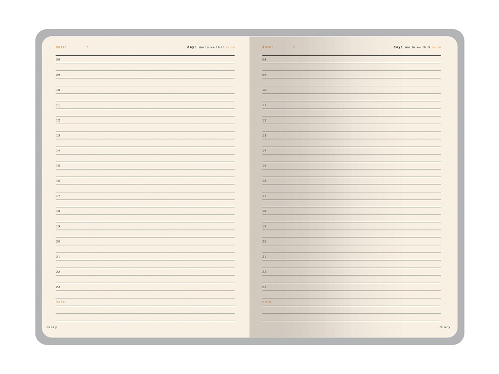 Ежедневник А5 недатированный Prestige, коричневый (Р) Ежедневник А5 недатированный Prestige, коричневый (Р)