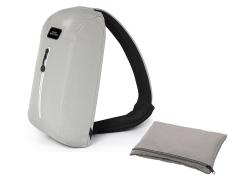 Сумка на одно  плечо, серый