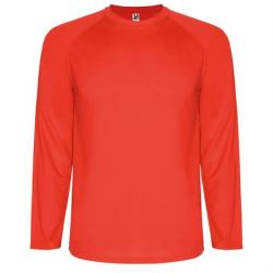 Спортивная футболка MONTECARLO L/S мужская, КРАСНЫЙ S