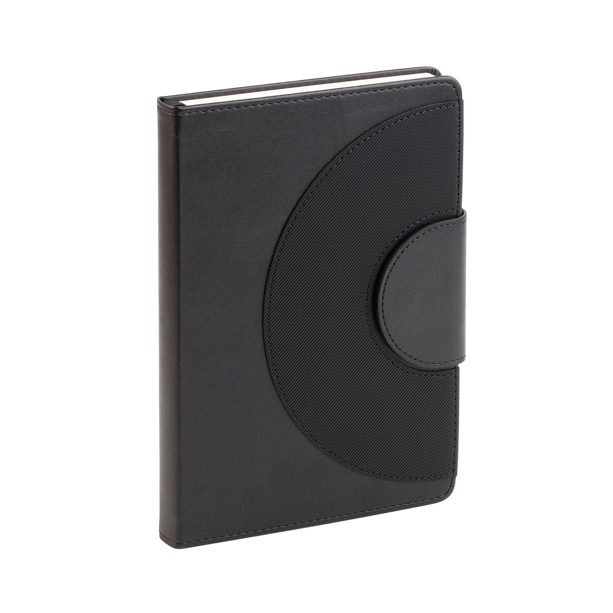 Ежедневник недатированный "Сицилия", формат А5, черный Ежедневник недатированный "Сицилия", формат А5, черный