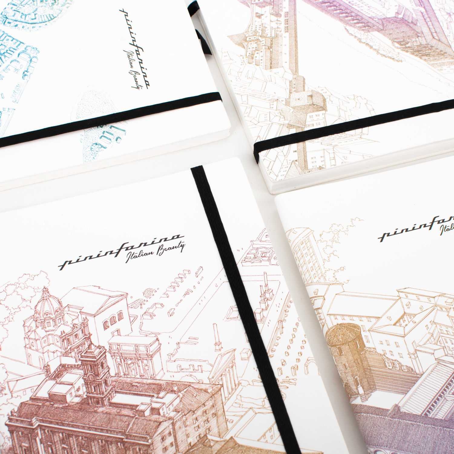 Блокнот линованный Pininfarina ITALIAN BEAUTY VENEZIA из каменной бумаги, А5