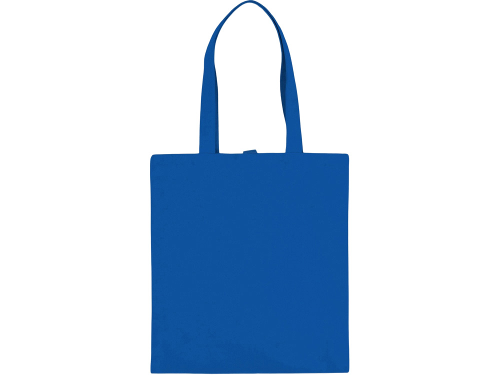 Cумка Clip из хлопка 340 г/м2 с застежкой из экокожи, синий Cумка Clip из хлопка 340 г/м2 с застежкой из экокожи, синий