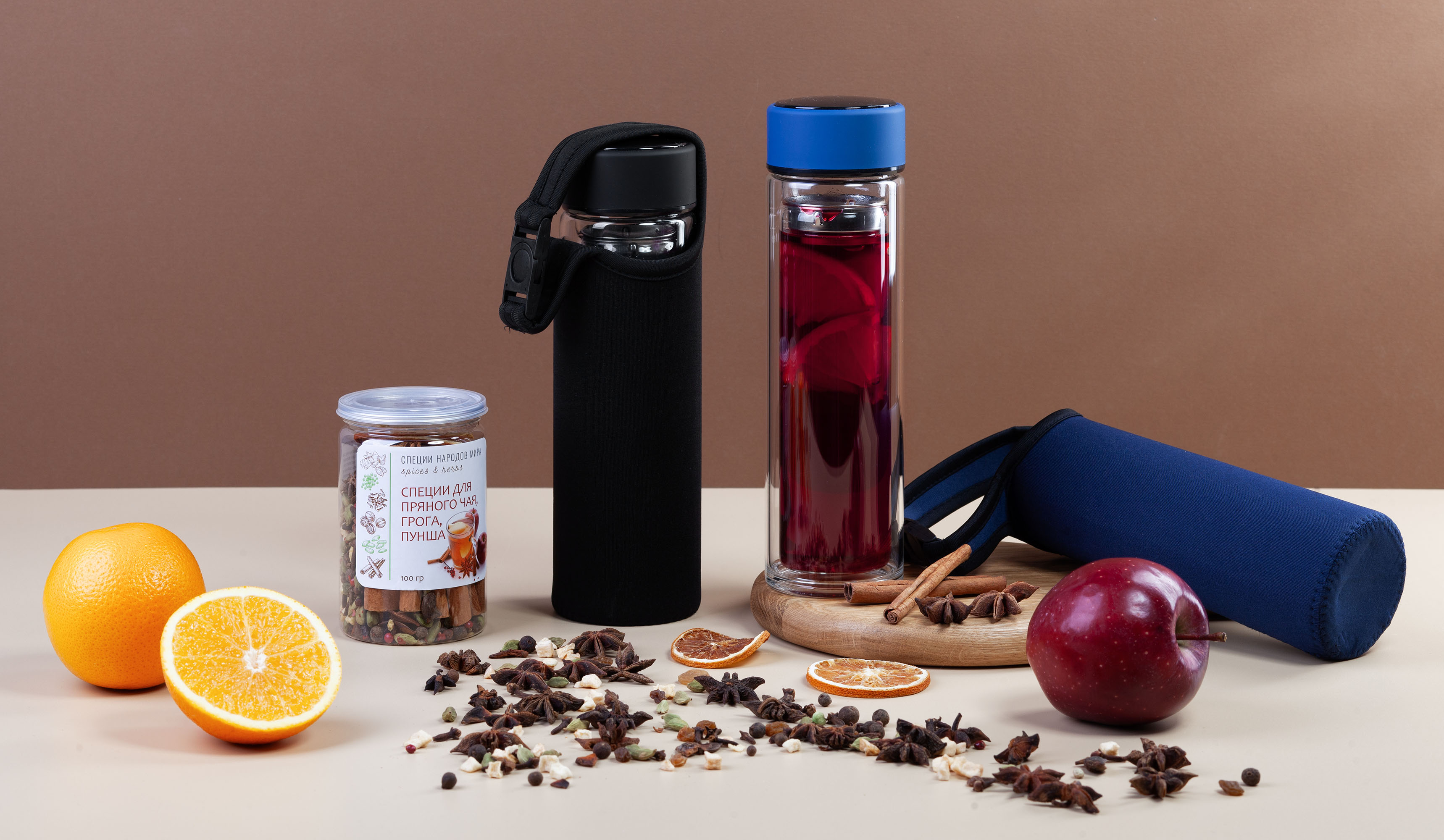 Набор подарочный "Pleasure": термос "Остин", специи Набор подарочный "Pleasure": термос "Остин", специи