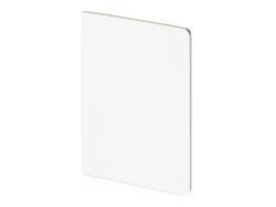 Бизнес-тетрадь А5 Pragmatic Contrast, 40 листов в клетку, белый с салатовым срезом