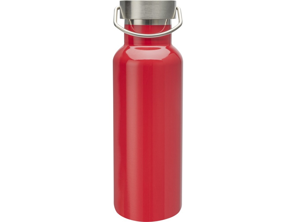 Бутылка для воды Thor из нержавеющей стали, сертифицированной по стандарту RCS, красный