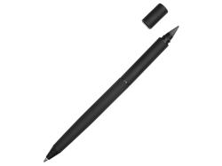 Металлическая ручка и вечный карандаш Gauguin, софт-тач, черный Металлическая ручка и вечный карандаш Gauguin, софт-тач, черный