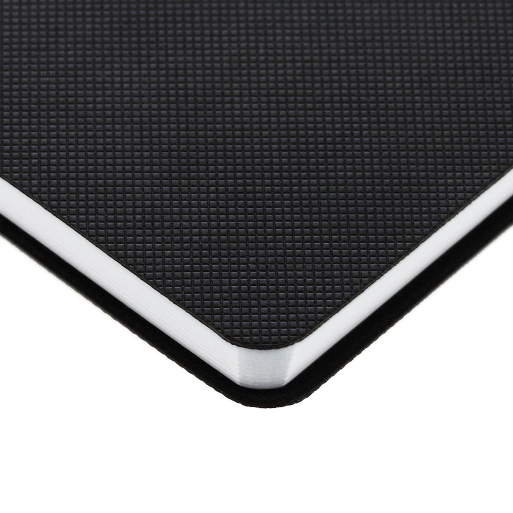 Ежедневник Knit, недатированный, черный