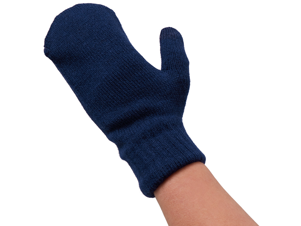 Варежки Dunant, темно-синий