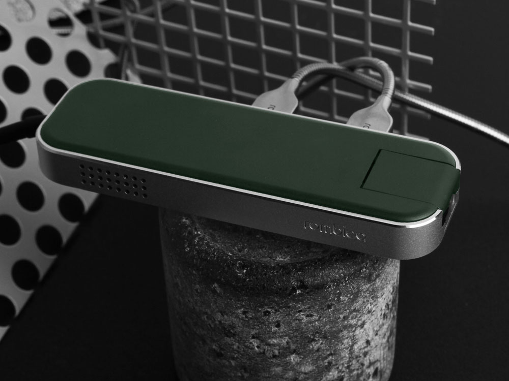 Хаб USB Rombica Type-C Chronos Green (Р)