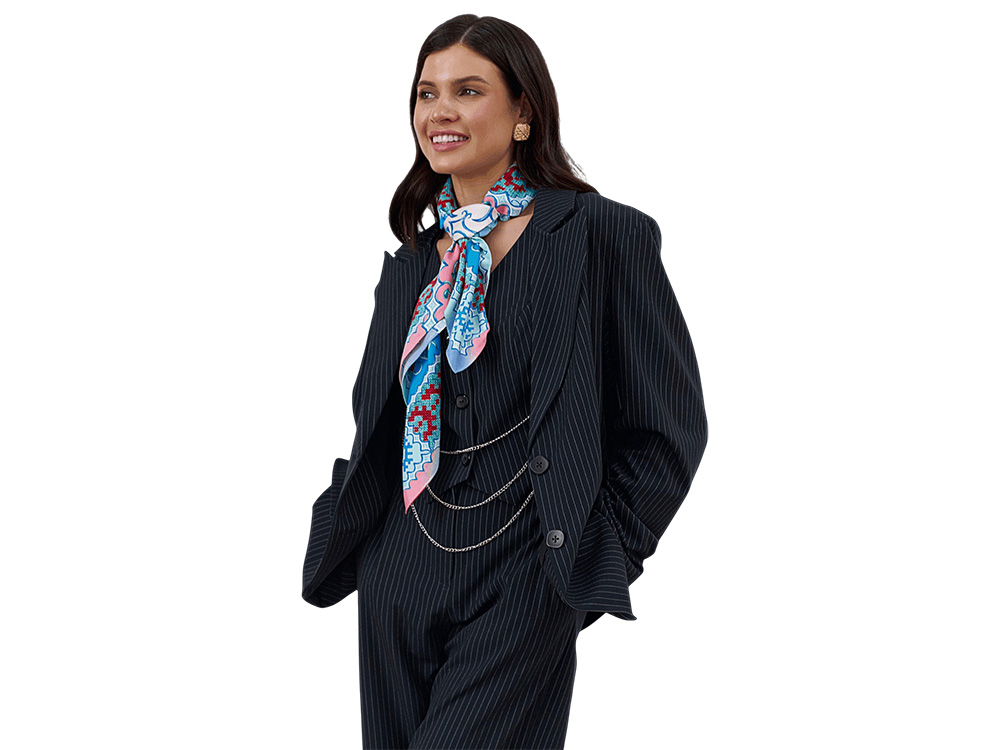 Платок Северное сияние