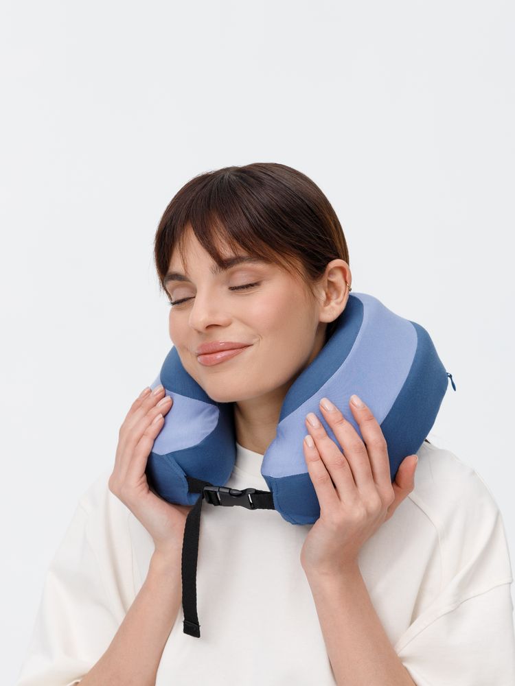 Дорожная подушка Piligrim, голубая Дорожная подушка Piligrim, голубая