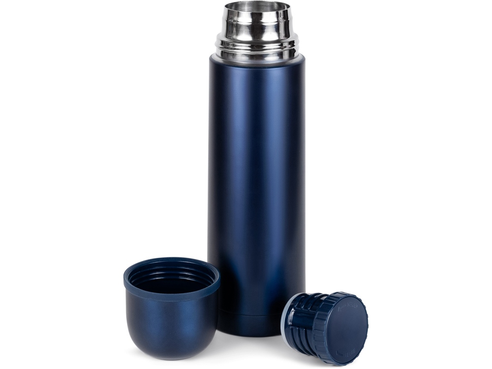 Термос Relaxika 101 (0,5 литра), темно-синий (без лого)