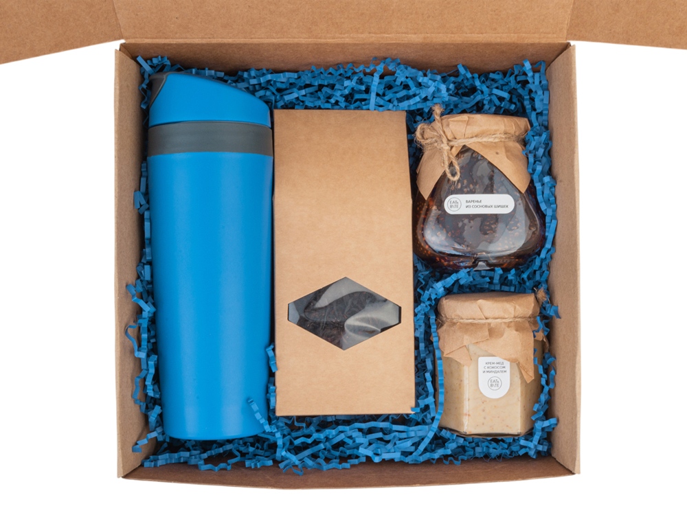 Подарочный набор Tea Cup Superior Honey 2.0, синий