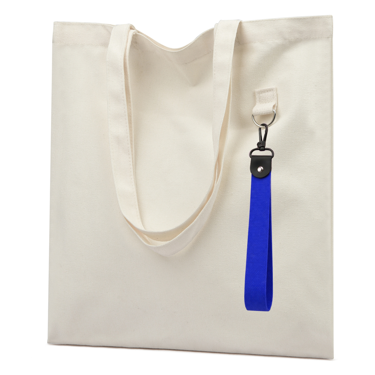 Сумка для покупок LUMISSA 325 г/м² с ремувкой, натуральный/синий