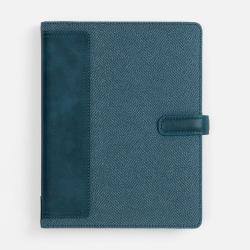 Ежедневник-органайзер Twill, недатированный, синий