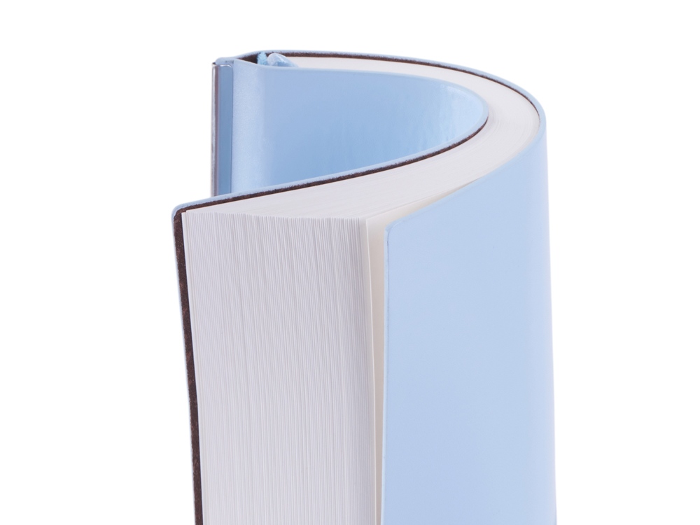 Блокнот А5 Scribe, гибкая обложка, 96 листов 80 гр/м2, голубой