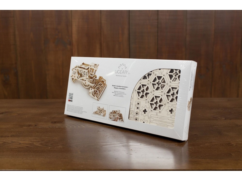 3D-ПАЗЛ UGEARS Комбайн