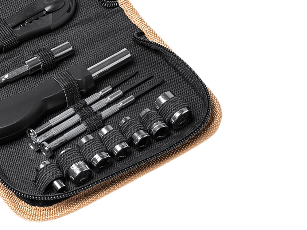 Набор инструментов Декер, 25 аксессуаров, бежевый