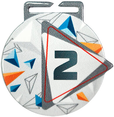 Медаль Лавна 2 место (сублимационная печать) Медаль Лавна 2 место (сублимационная печать)