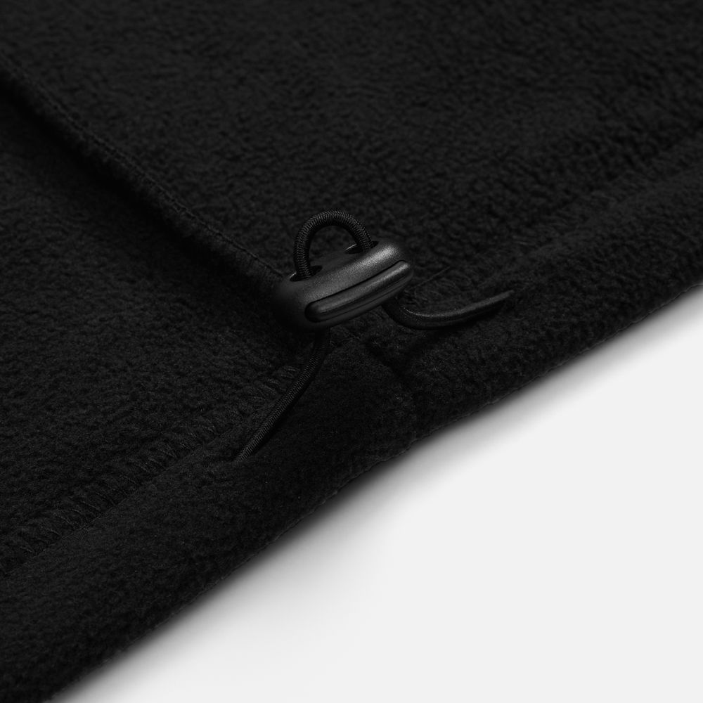 Куртка флисовая унисекс Nebo, черная Куртка флисовая унисекс Nebo, черная