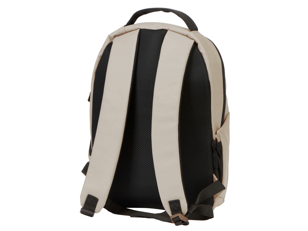 Рюкзак Sofit для ноутбука из экокожи, бежевый Рюкзак Sofit для ноутбука из экокожи, бежевый