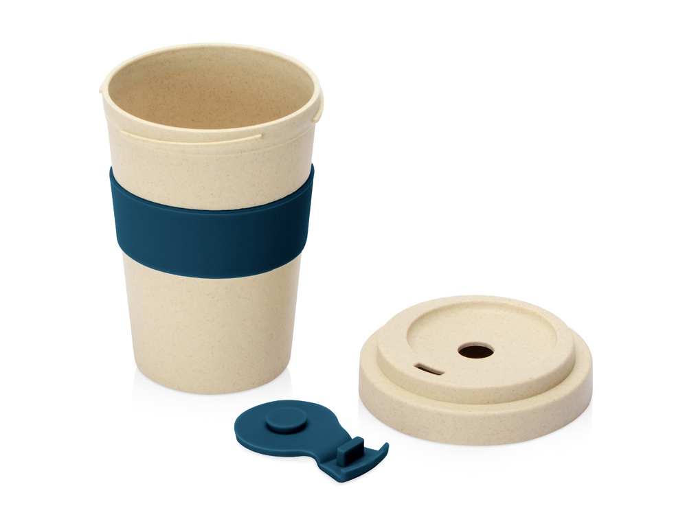 Стакан из пшеничного волокна Flava, petrol blue