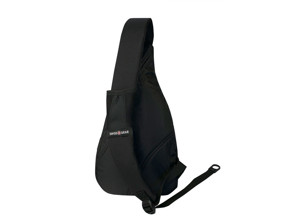 Рюкзак SWISSGEAR с одним плечевым ремнем, 25x15x45 см, 7 л, черный/красный