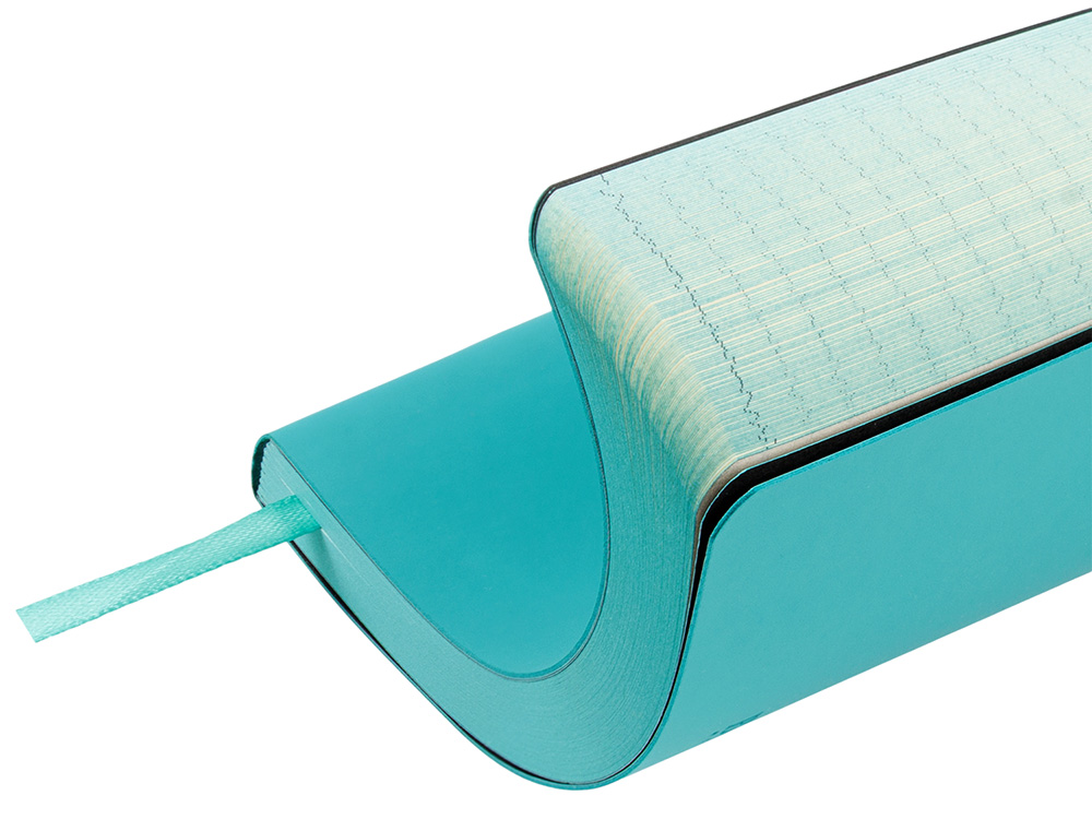 Ежедневник недатированный А5 Megapolis Color Flex New, морская волна