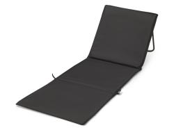 Пляжный шезлонг Serene - сплошной черный Пляжный шезлонг Serene - сплошной черный