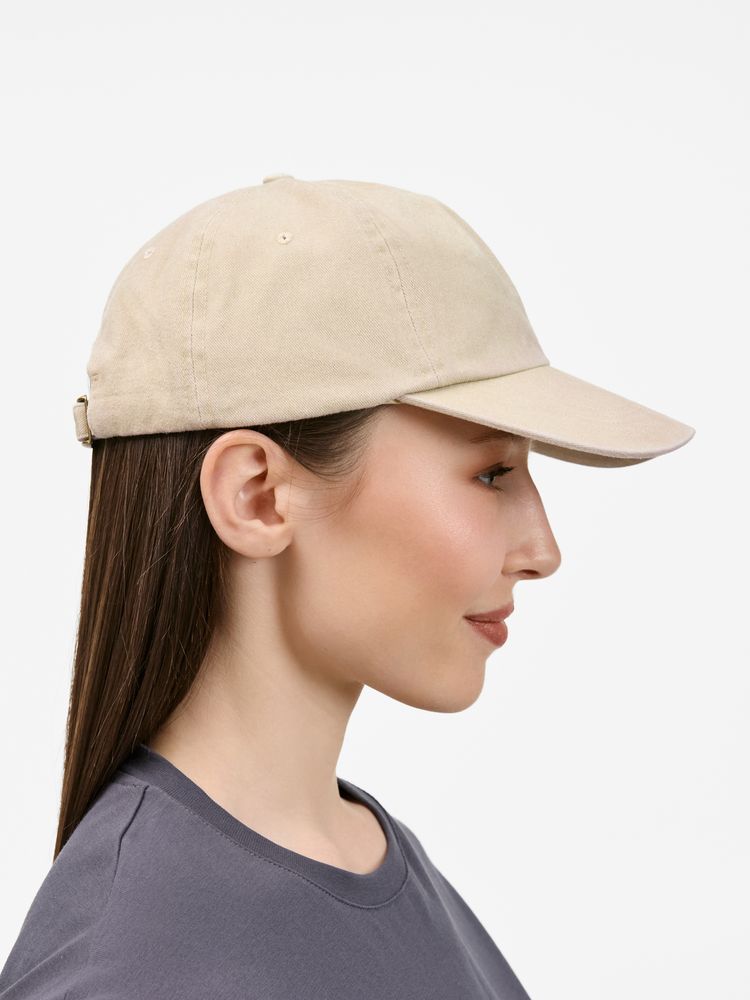 Бейсболка Berwi, бежевая Бейсболка Berwi, бежевая