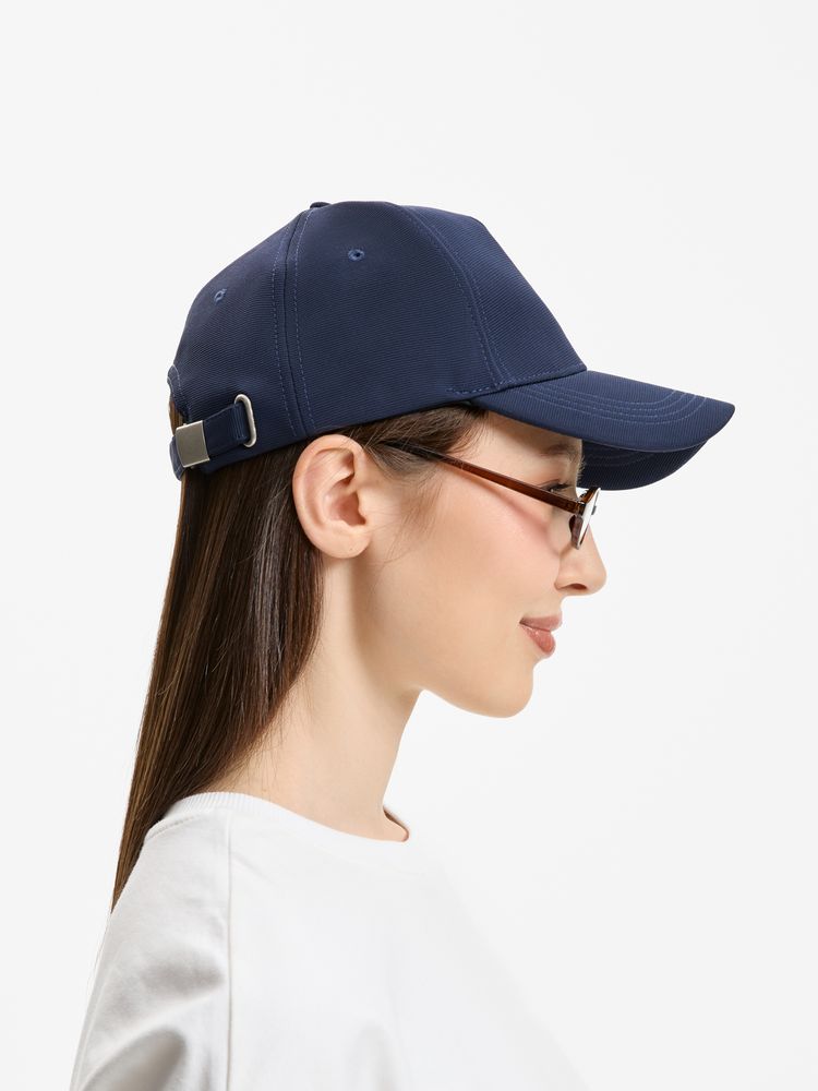 Бейсболка Yonkers, темно-синяя Бейсболка Yonkers, темно-синяя