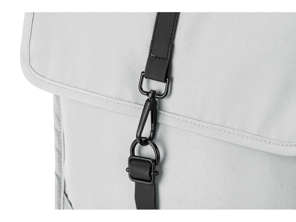 Рюкзак Rony из переработанного пластика, светло-серый