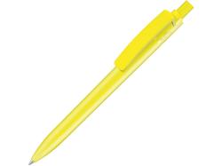 Ручка шариковая пластиковая из RPET RECYCLED PET PEN STEP F, желтый