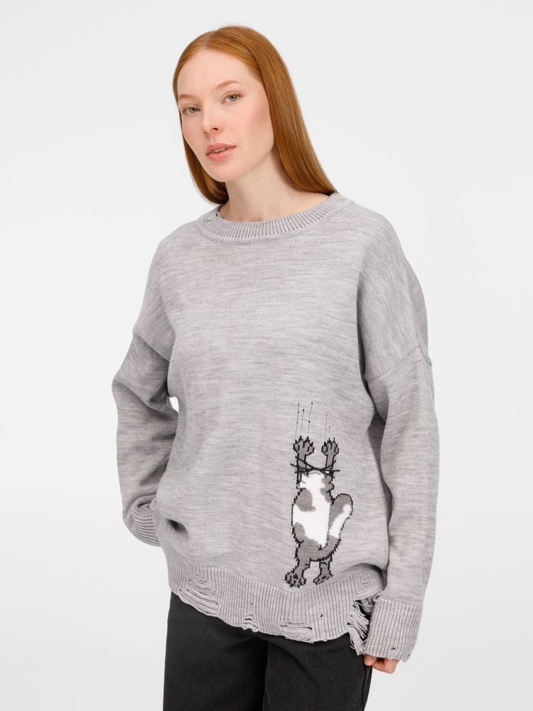 Джемпер Sharpick, серый Джемпер Sharpick, серый